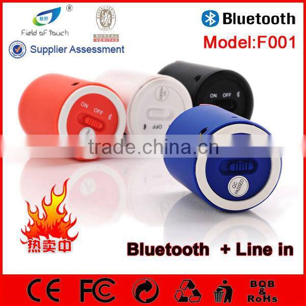 F009 IP64 waterproof loudspeakers bluetooth wireless hansfree talk