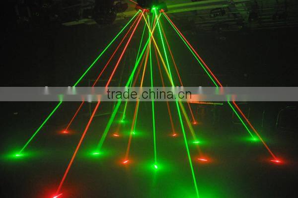 Wonderful Effects 8 Claws UFO Stage Disco laser light