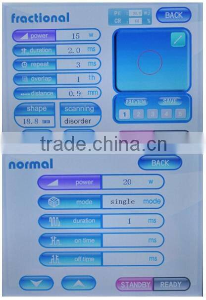 fractional co2 laser 30w-portable type