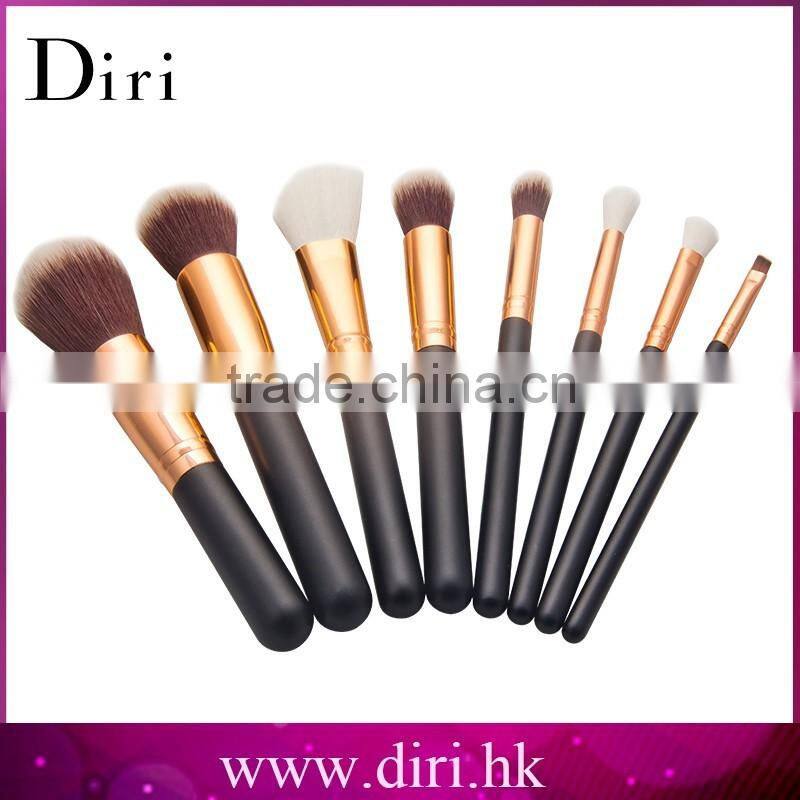 2016 Hot Professional Goat Hair 7Pcs Makeup Brush Set Tools Cosmetic Make Up Brush Set