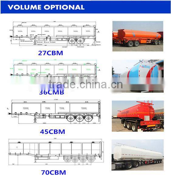 oil fuel transporting used oil tankers made in China factory for sale