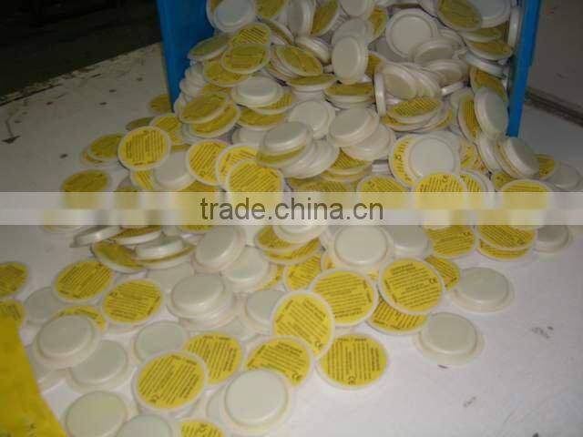 Round glow badge,glow in dark badges