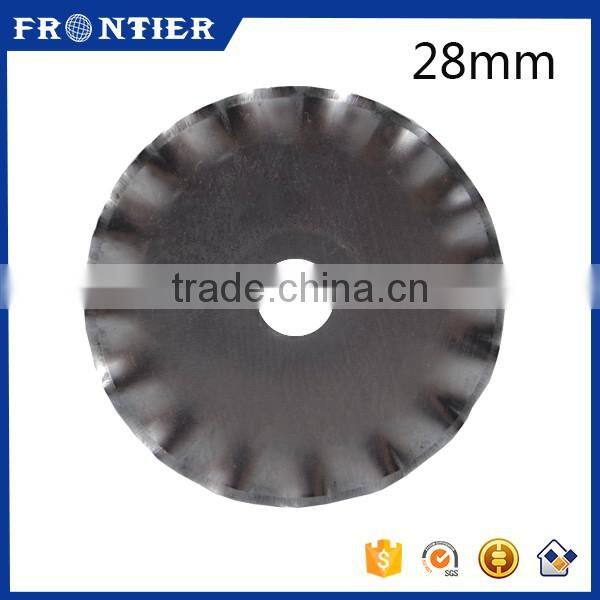 28mm round blade for textile