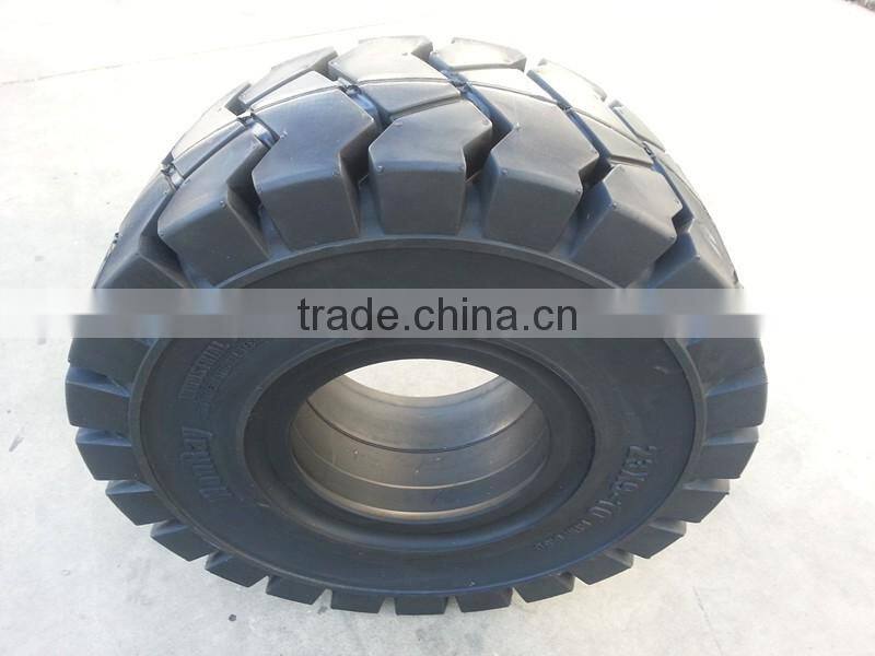 5.00-8 18*7-8 6.00-9 6.50-10 7.00-12 28*9-15 Hyundai Forklift Solid Tyres With Holes