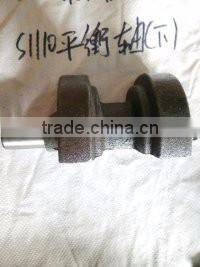 Upper and lower balancing shaft for diesel engine for tractors