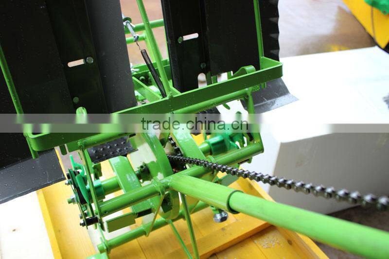 Hot Sale 2Rows Quick Planting Speed Manual Rice Transplanter