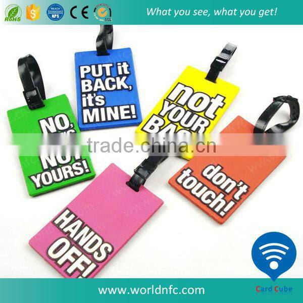 OEM Printing PVC Luggage Tags