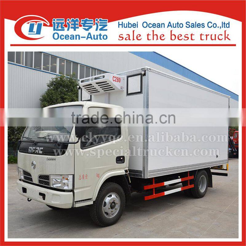 Dongfeng 8ton seafood refrigerator truck for sale