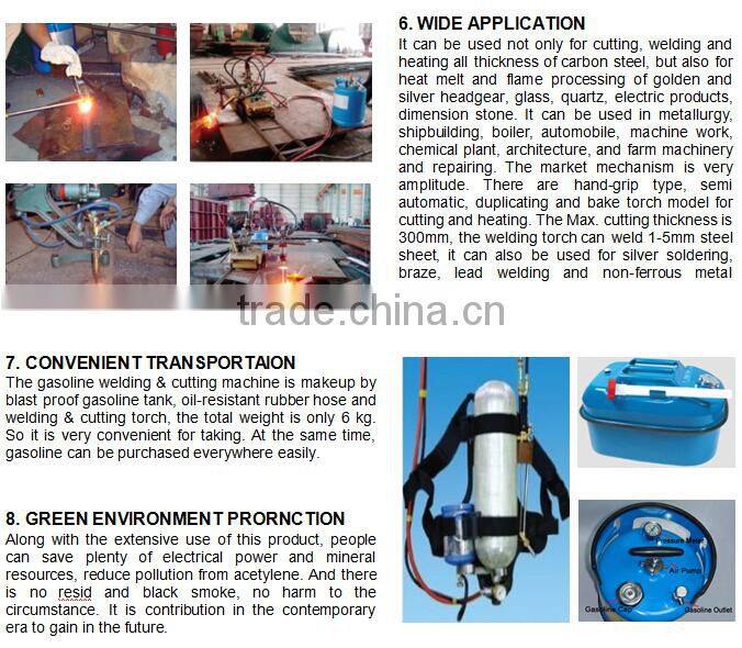 RN300 Price - Gasoline + Oxygen - 80% cost price saving - Mini Gas Cutting Torch