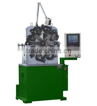 12-Axis Camless Universal CNC Coiling Spring Forming Machine With Wire Rotation