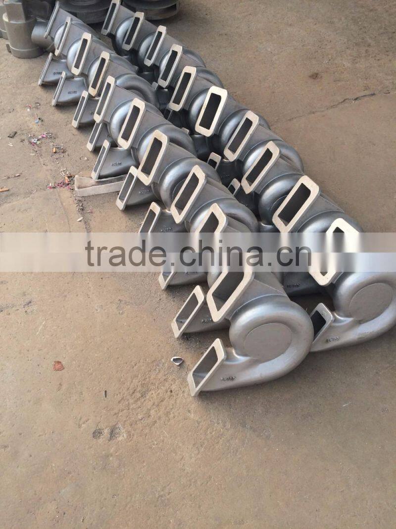 customized pdf drawing casting of iron stainless steel brass parts