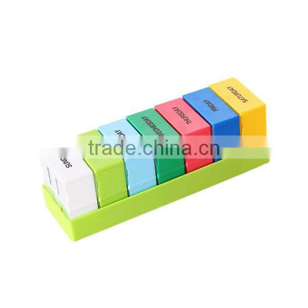Day and Night Weekly Medicine 7 Day Pill Box