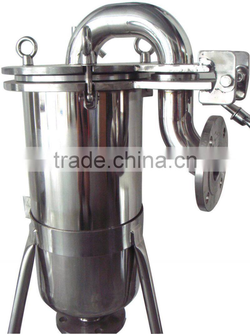 Stainless steel bag type filter