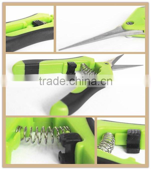 2016 hydroponics small scissor /sharp branch cutting tool/ agriculture tool