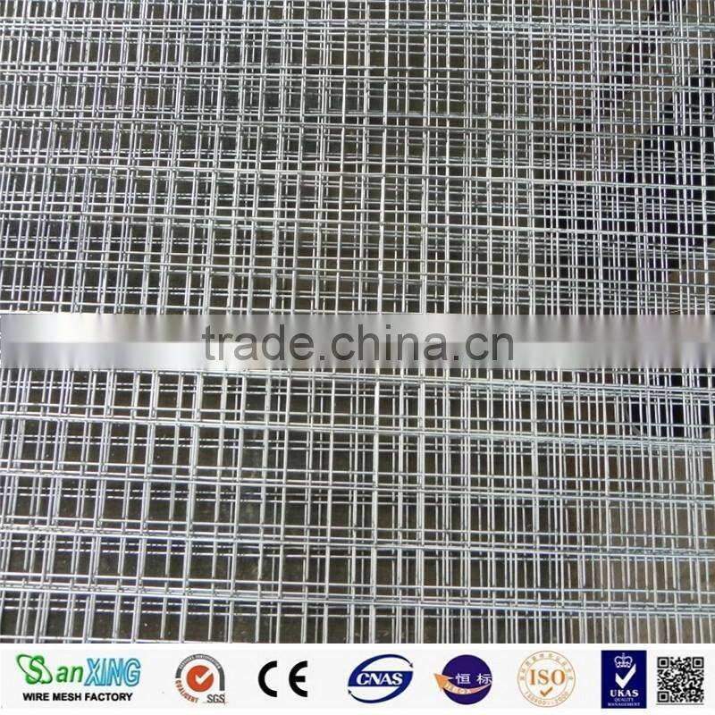 Cheap 3/4'' galvanized welded wire mesh with 0.9mm wire diameter in stock