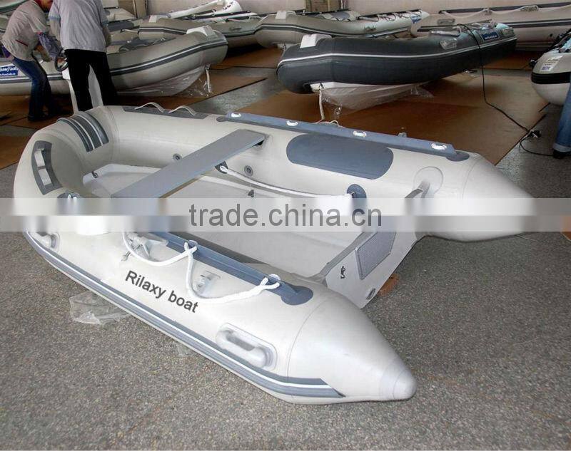 small rigid hull boat inflatable