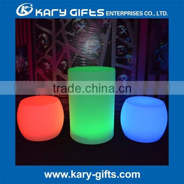China LED illuminated party lounge table centerpieces outdoor furniture