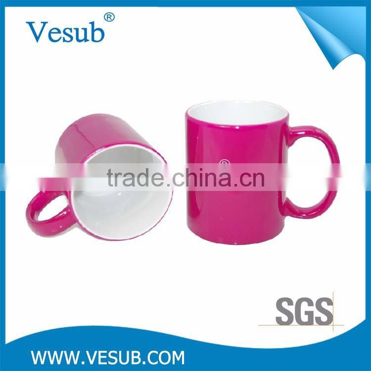 2017 Alibaba Supplier Wholesale New Arrival Plastic Color Changing Mug