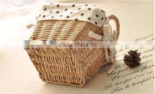 2014 Linyi portable indian silver pooja flower basket wholesale from manufacturer