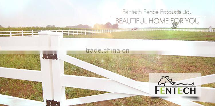 Made in China High Quality Cheap Vinyl/Plastic/PVC/UPVC Fence Profile Factory