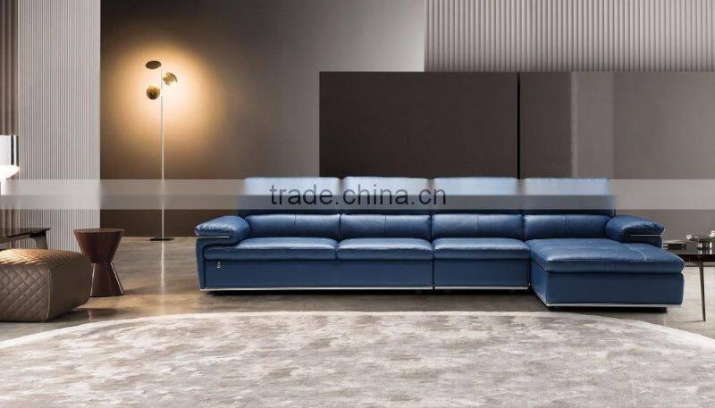 Italy design made in China leather sofa TU-S1547