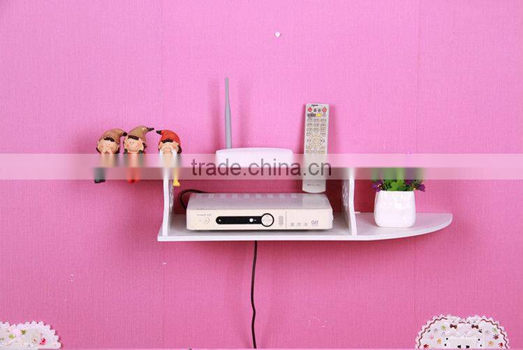 decro wood wall shelf for dvd player