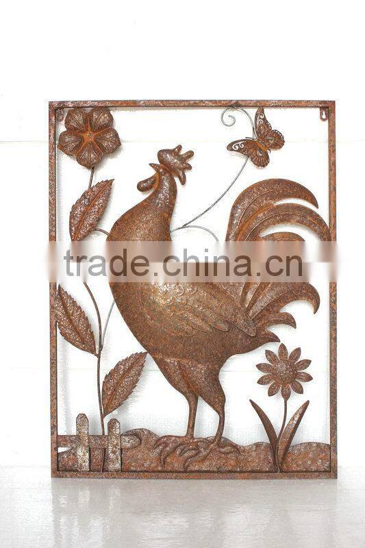 Metal wall art decor