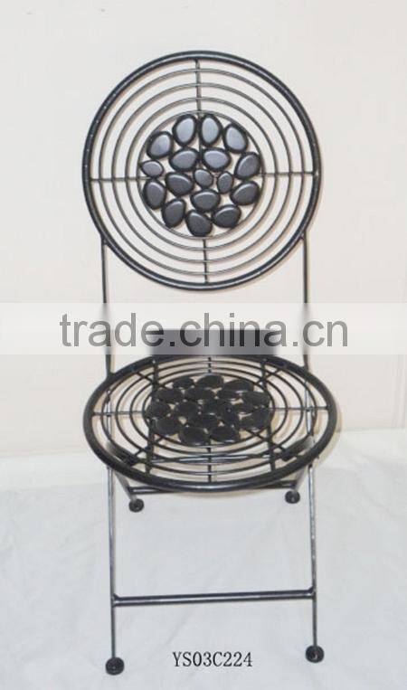 hot sale metal outside furniture garden chair made in Xiamen
