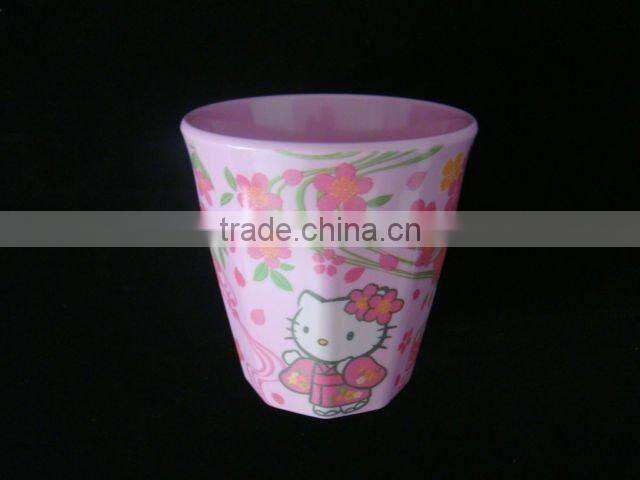 unique melamine milk cup