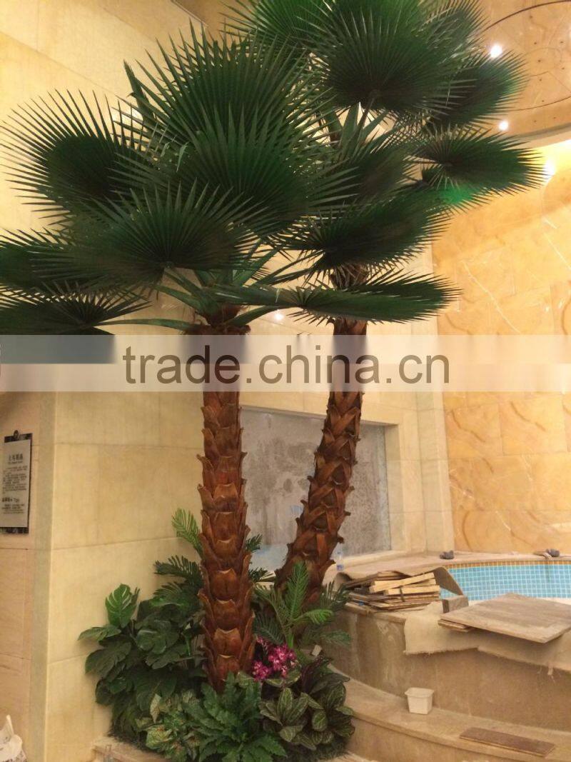 Environmental Friendly Indoor Ornamental Artificial Plastic Palm trees Artificial Plant