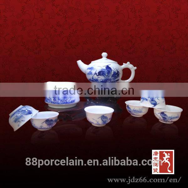 Bone china high quality home decoration porcelain tea set with royal collection for best sale