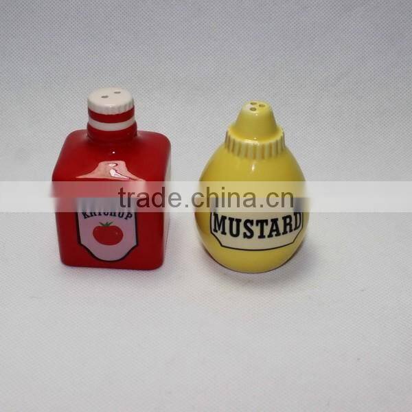 Crete Salt and Pepper Shakers Cruet Set