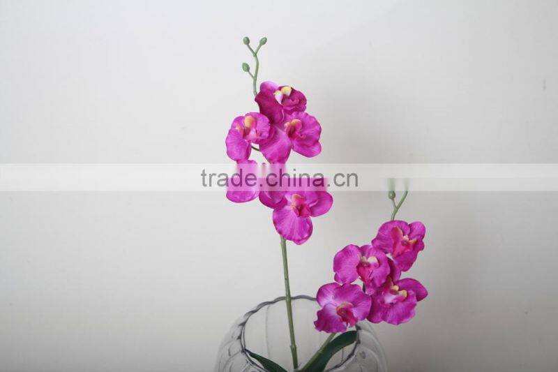 Fabric butterfly orchid artificial butterfly orchid flowers landscaping flowers