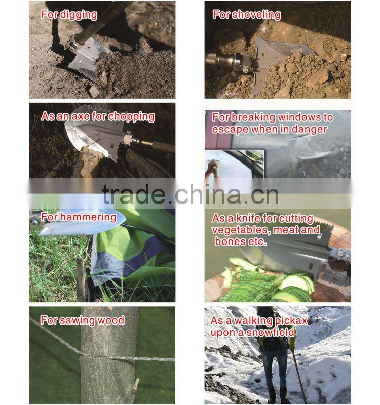 New Arrival Brandnew Structure Patented Products Offroad Camping Shovel