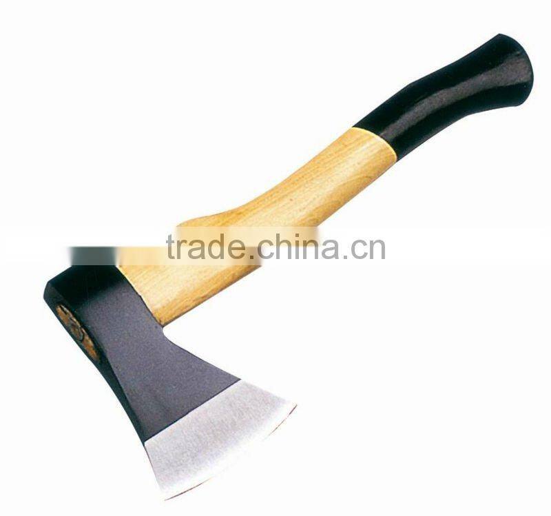 high quality axe with wooden handle