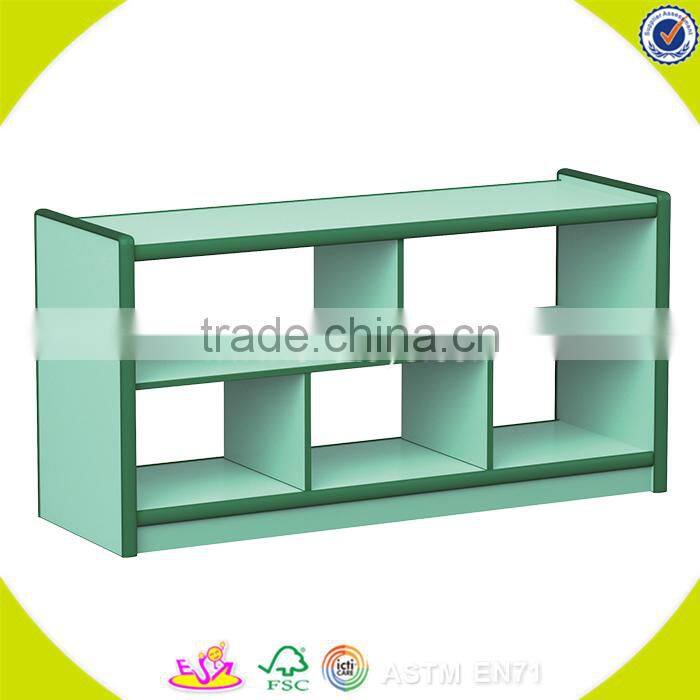 Wholesale new fashion wooden storage rack popular household wooden baby storage rack W08C035