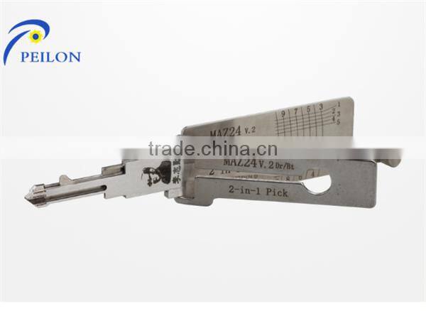 Auto Locksmith Tools LISHI MAZ24 2-in-1 Auto Pick and Decoder For Mazda Locksmith Tools