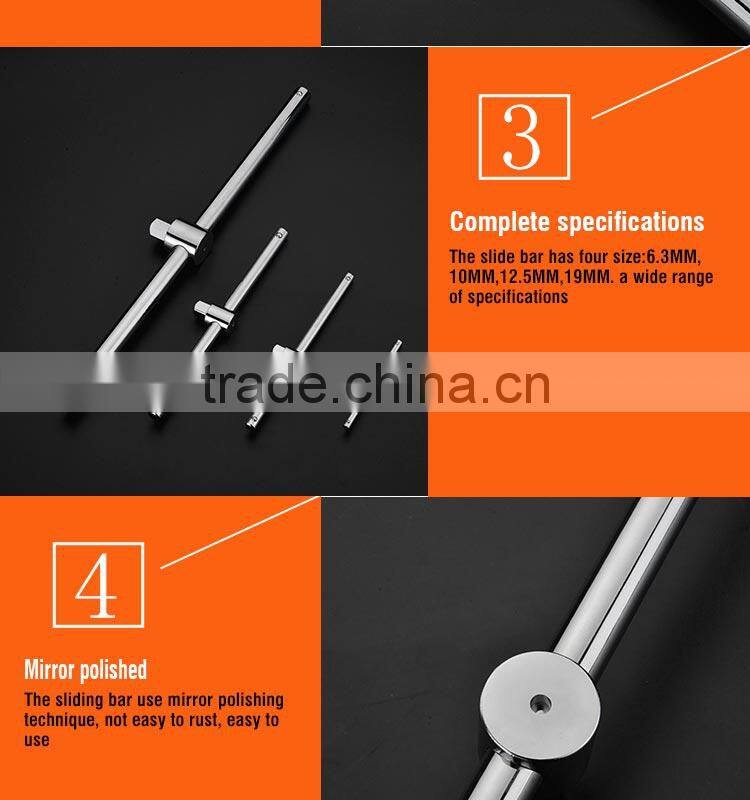 Chrome Vanadium Professional 3/8" T Handle Sliding Bar