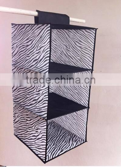 Three layers of hanging bags