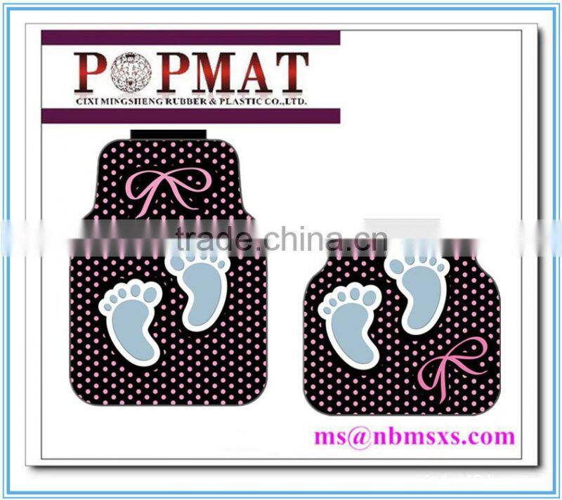 2015 new style high quality 3D PVC car floor mat