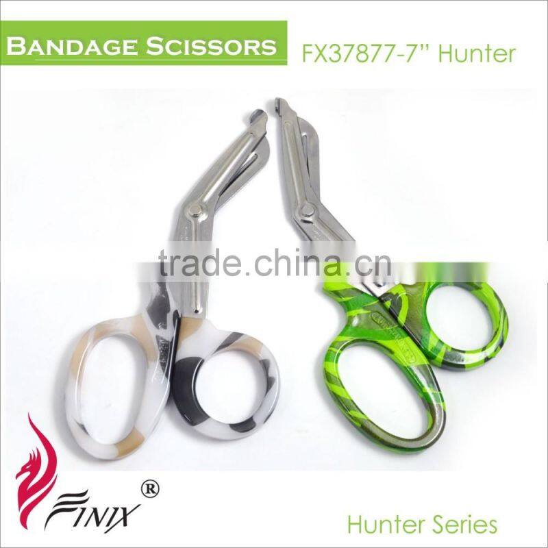Black Non-Stick Fluoride Coated EMT Trauma Shears and Utility Bandage Scissors