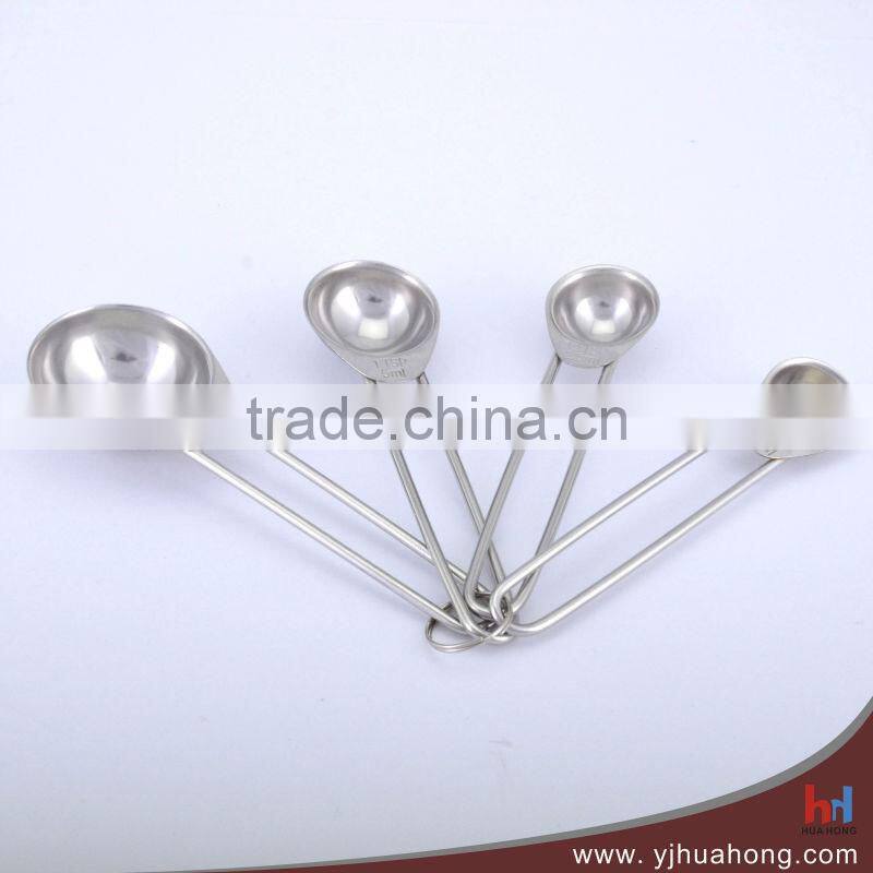 Colorful plastic measuring spoons/scoops 5pcs set(HMT-28)