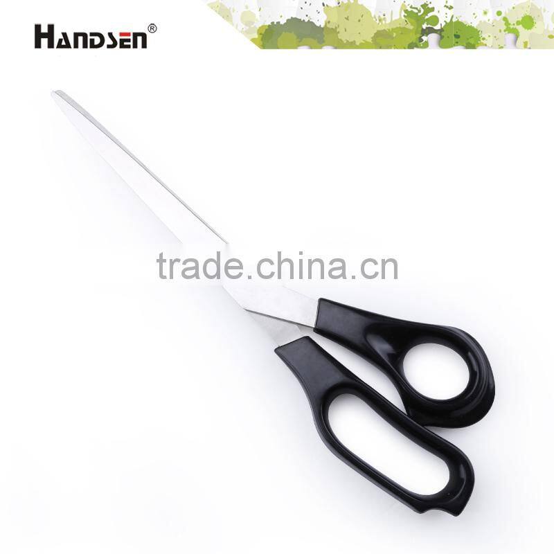 Popular 10" plastic ABS/PP handle long blade scissors