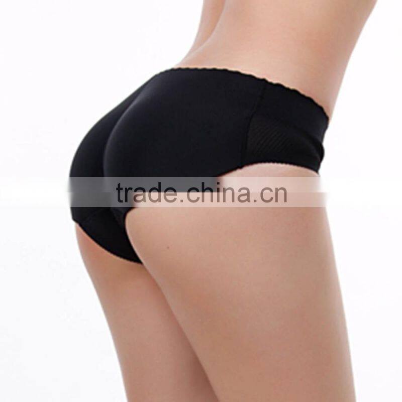 Hip Up Padded Butt Enhancer Shaper Lady Sexy Panties Seamless Soft Underwear Size M