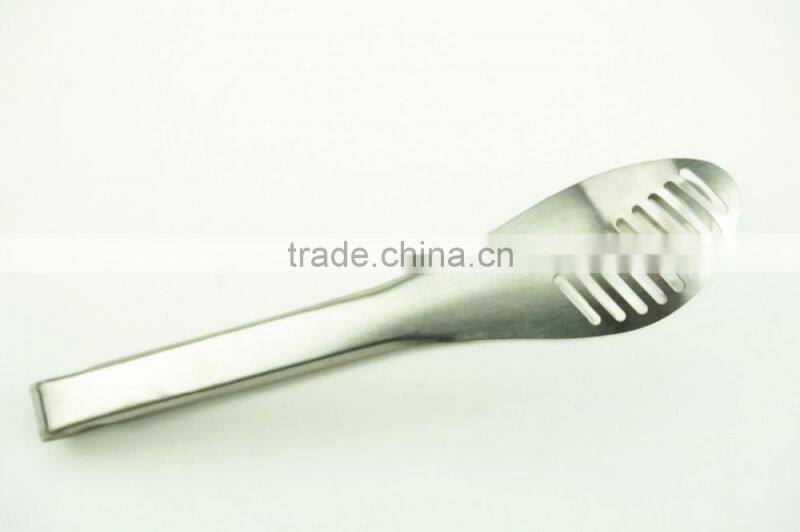 39008 New Stainless Steel Kitchen Tongs Noodles tongs salad Tongs Ice Tongs