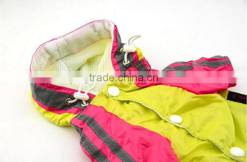 PU pet raincoat Dog Apparel Dog Clothes Wholesale