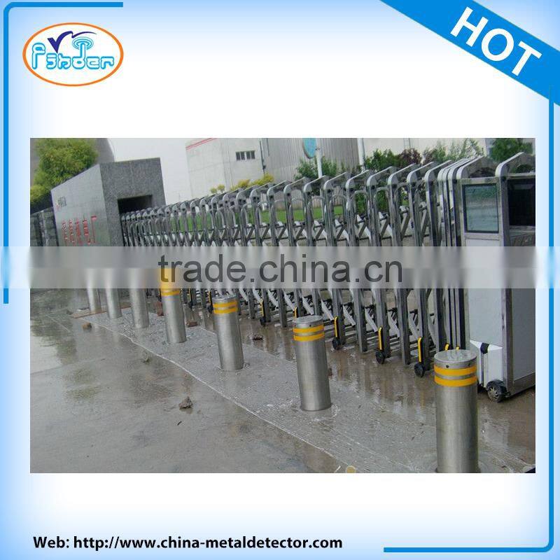 Full Automatic electric parking rising bollards/Anti-terrorist car block automatic rising bollard
