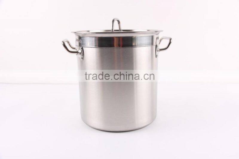 Hot sale 45 x 45cm Stainless Steel Tall Cooking Pots Stock Cook Pot