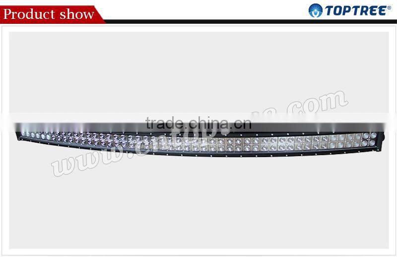 50 inch 288w 4x4 cree led car light curved led light