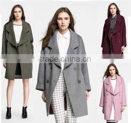 2015 Elegant Beautiful Grey Color Long Sleeve Lady Top Blazer 155374-2